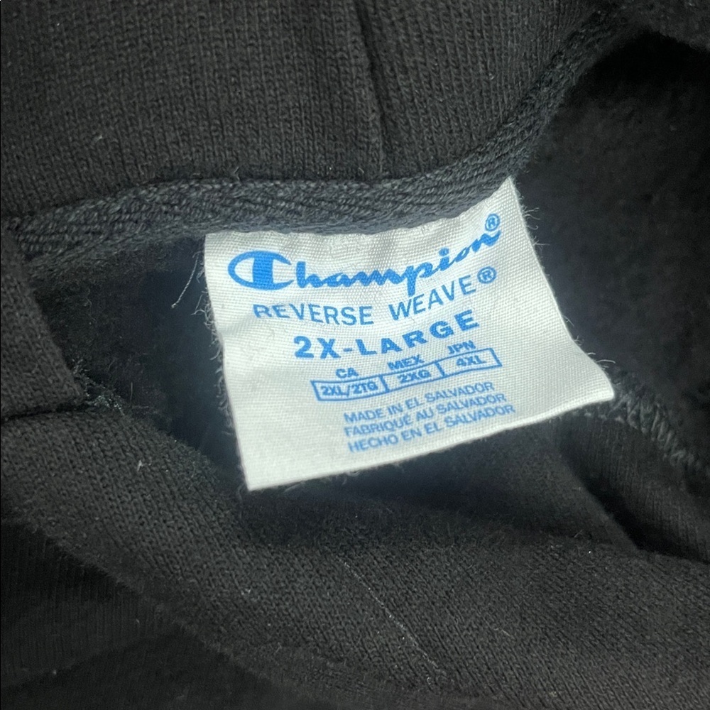 Carolina Chaos Hoodie Grunge Scorpion Graphic Y2K Streetwear Size 2XL - Picture 5 of 6